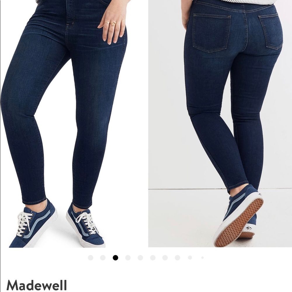 COPY - Madewell 10” high rise skinny jeans size 31